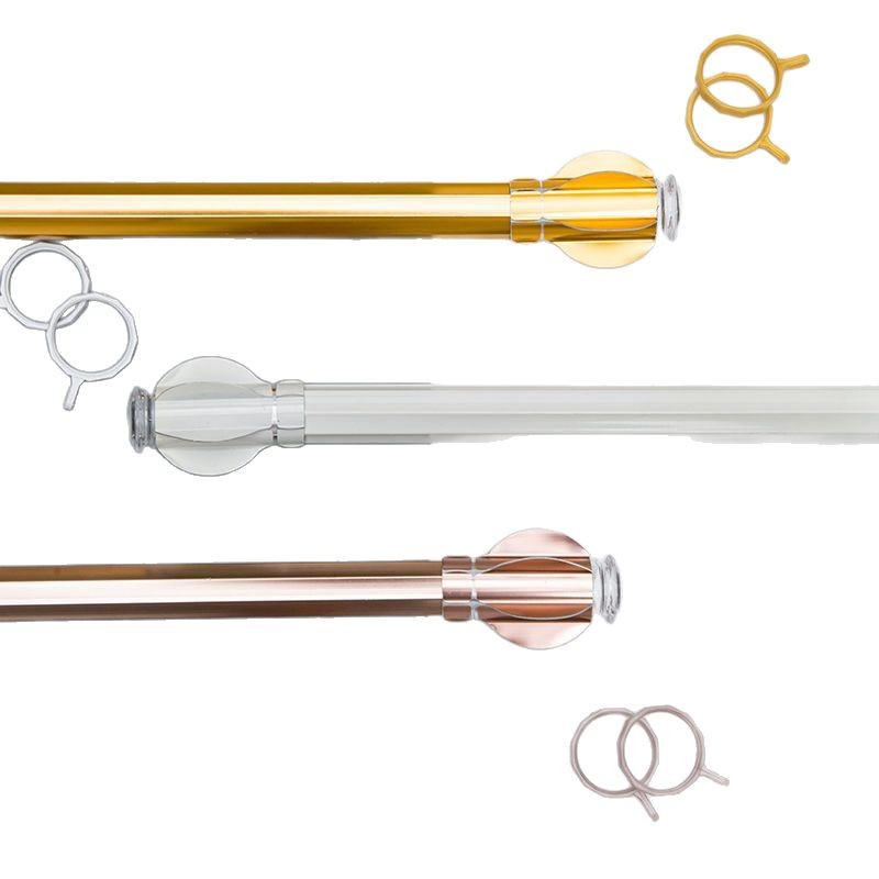 东凯汇普 加厚静音铝合金窗帘杆 定制/米 1套高清大图