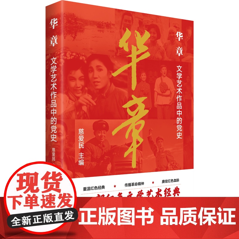 华章:文学艺术作品中的党史 慈爱民 中国工人出版社高清大图
