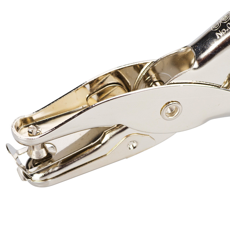 得力(deli) 0114手持打孔器高清大图