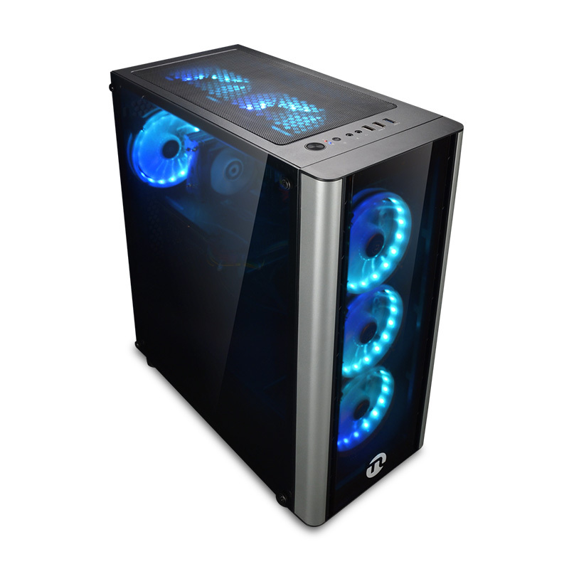 宁美国度i5 10400F/RX560/1660Ti/2060十代高配台式电脑全套整机网吧电竞赛博朋克2077吃鸡游戏组装机高配
