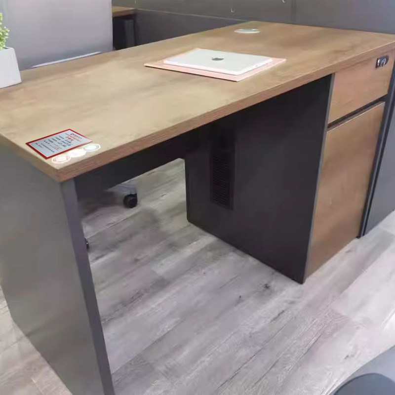 东业家具 办公桌LY-138Z木质桌子1200*600*760高清大图