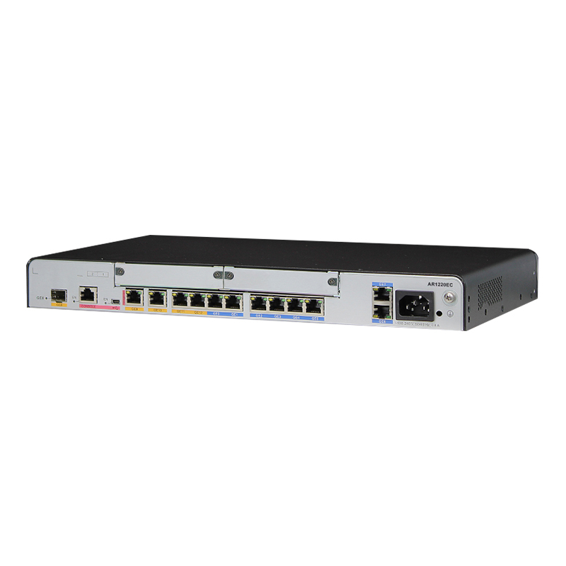 华为(HUAWEI)AR1220EC 企业多WAN口千兆路由器 +1千兆光口WAN