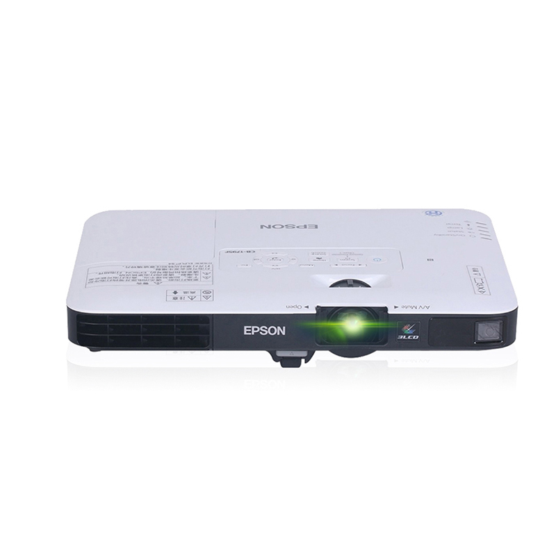 爱普生(EPSON)CB-1780W商务会议投影机+100英寸16:10电动遥控幕布(含吊架+无线同屏器+激光笔)