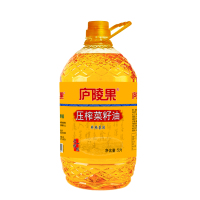 庐陵果 压榨一级菜籽油 非转基因 5L家庭装