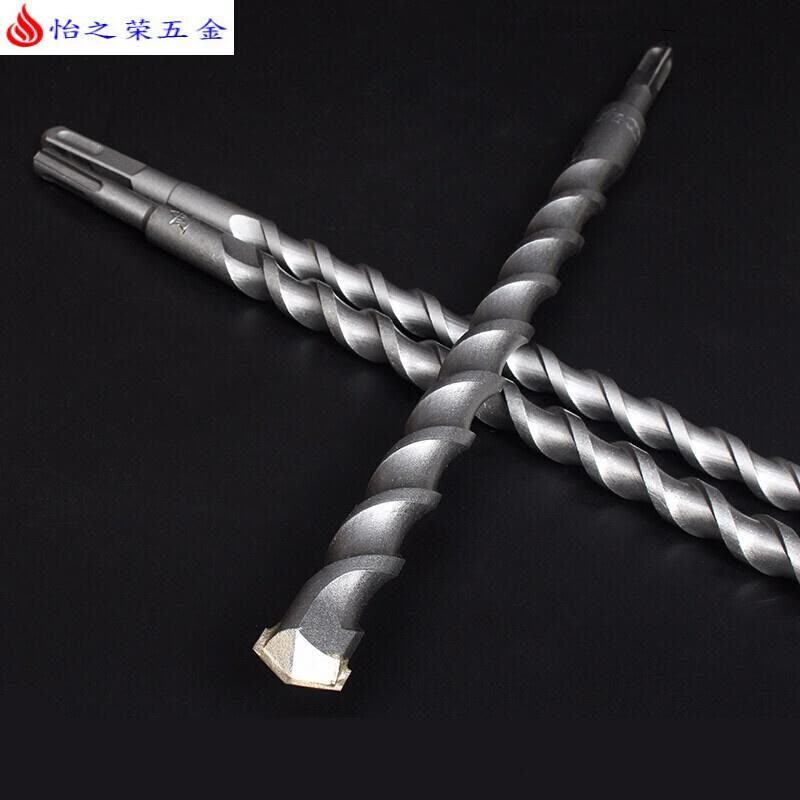 电锤钻头方柄 圆柄加长过墙冲击钻头合金电锤钻头14-30*600MM650 圆柄20x600图片