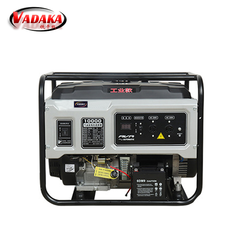 VADAKA便携式户外小型应急汽油发电机5KW手启动-220v台