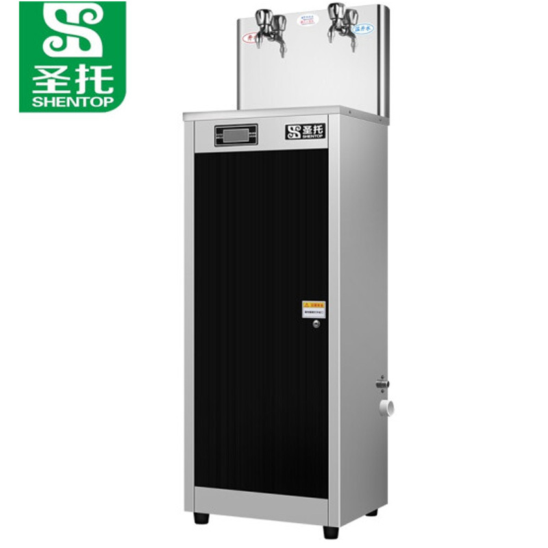 圣托电热开水器商用 不锈钢开水机 学校直饮水机 医院烧水器 一开一温饮水机 STK-K2