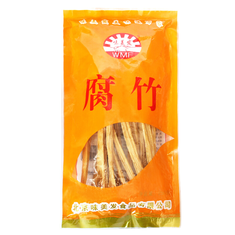 味美发（WMF）腐竹250g*2袋 腐皮 原浆腐竹 豆制品 豆腐皮 非转基因大豆手工制作黄豆制品