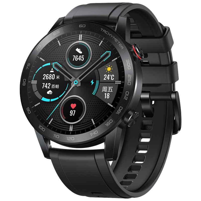 荣耀手环2 46mm 碳石黑MagicWatch2