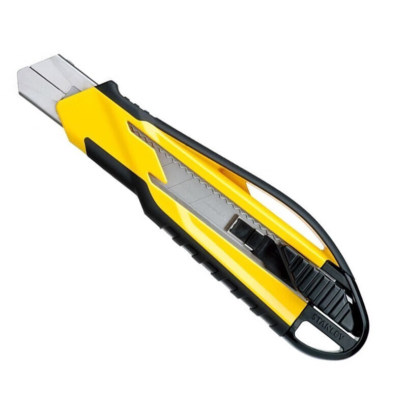 史丹利尖锋重型美工刀18MM壁纸刀切墙纸刀架手工刀STHT10270-8-23高清大图