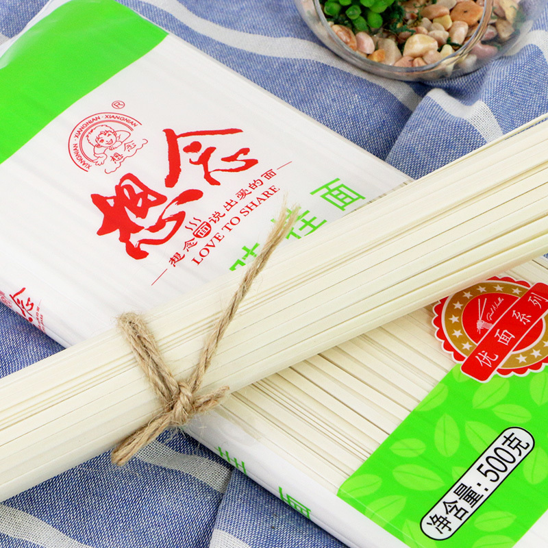 想念挂面原味挂面3mm宽500g宽面条