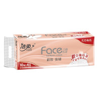 洁柔无芯卷纸4层70g 10卷