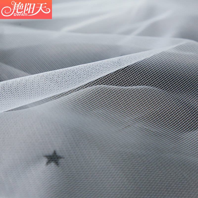 网红免打孔魔术贴窗帘 出租屋自粘遮光布 宿舍卧室飘窗纱帘子图片