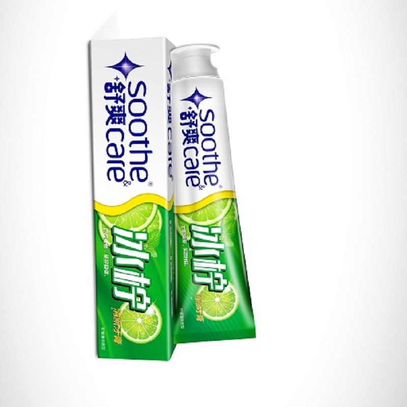 舒爽(soothe care) 冰柠清新 牙膏(柠檬薄荷香型)185g (单位:支)