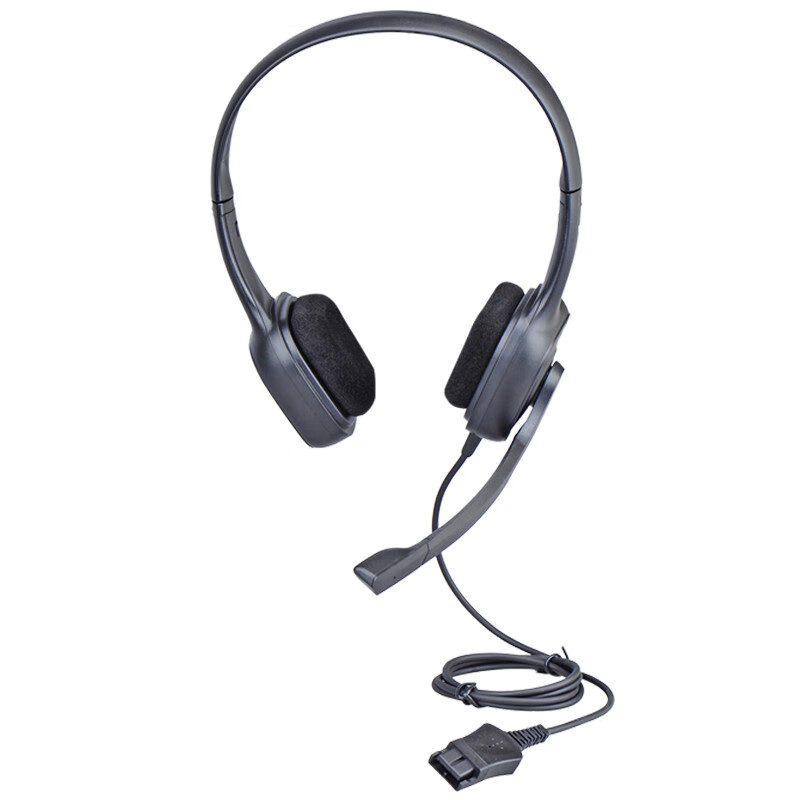 北恩(HION)FOR700D+B6.1 头戴式双耳话务耳机-单插头+调音量+闭音(B6.1)高清大图