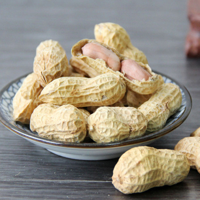 兰考馆萧美人花生带壳熟花生5斤装坚果炒货休闲零食河南特产