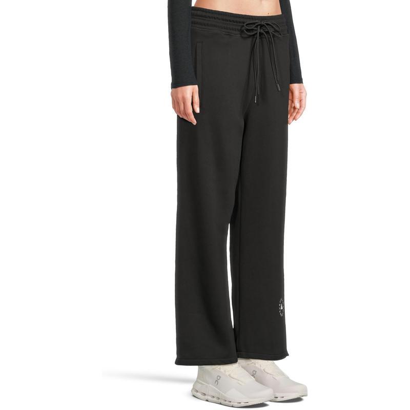 阿迪达斯(adidas)高腰直筒运动束脚裤女款显瘦休闲裤春秋冬户外健