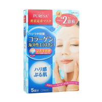Utena膠原蛋白彈性面膜5片