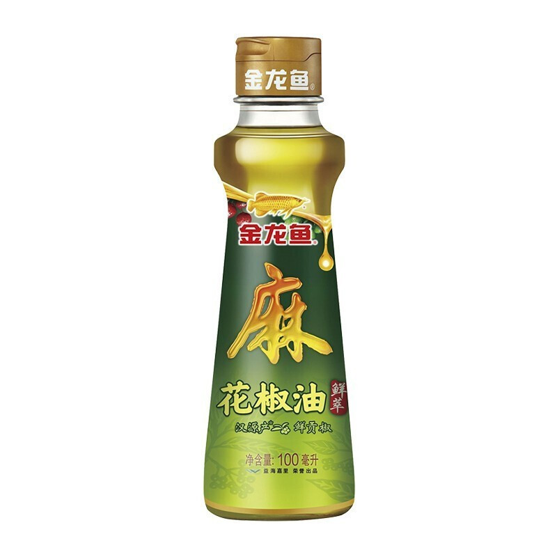 金龙鱼花椒油100ml*3瓶 玻璃瓶装 麻油 组合装拆分发货高清大图