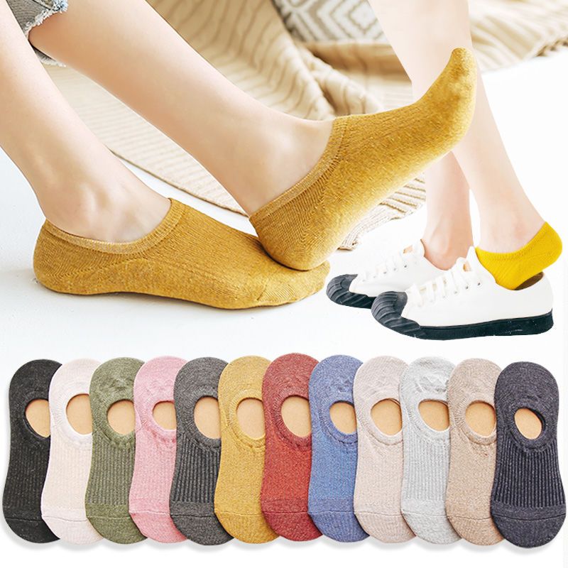袜子女韩版短袜船袜女士隐形浅口春夏季薄款短袜子女学生个性百搭