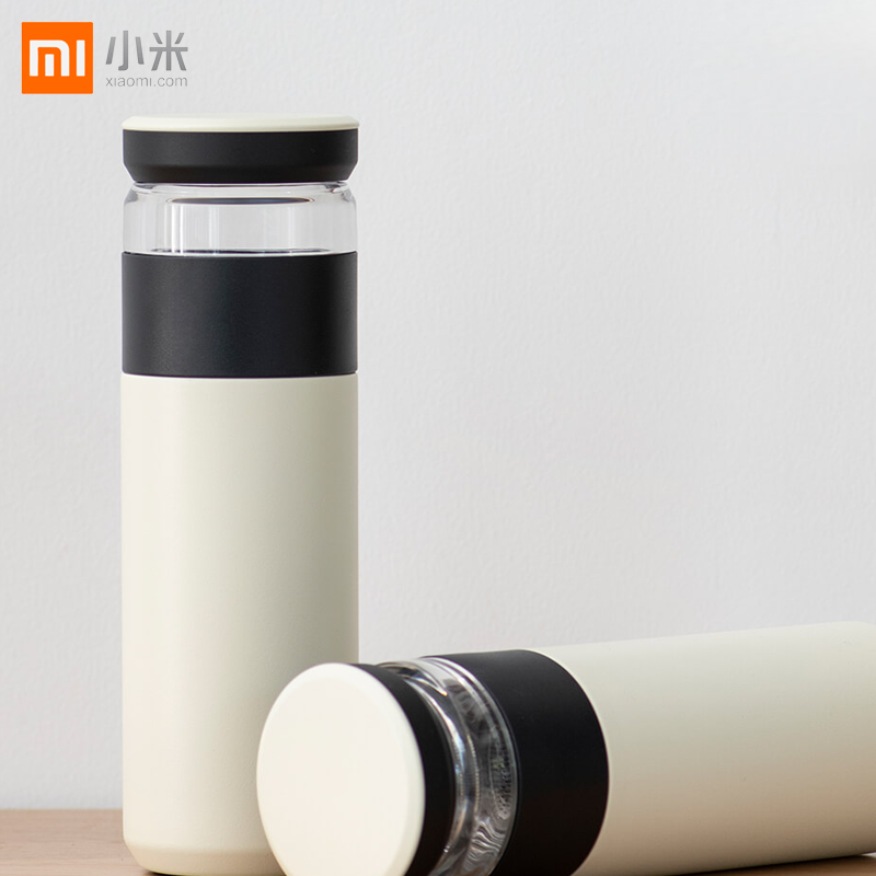 [官方旗舰店]小米生态链 funjia保温泡茶杯 520ml 茶水分离,一杯三用,长效保温 小米保温杯 水杯高清大图