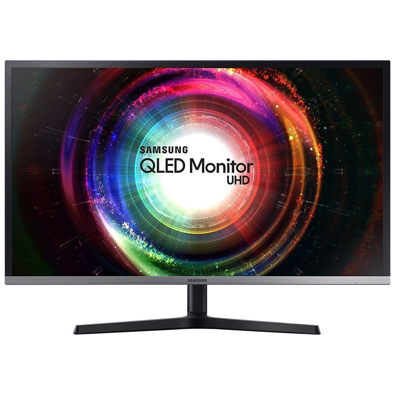 三星(SAMSUNG)31.5英寸 4K/UHD高分 QLED量子点 爱眼 旋转升降 FreeSync PS4液晶电脑显示器U32H850UMC