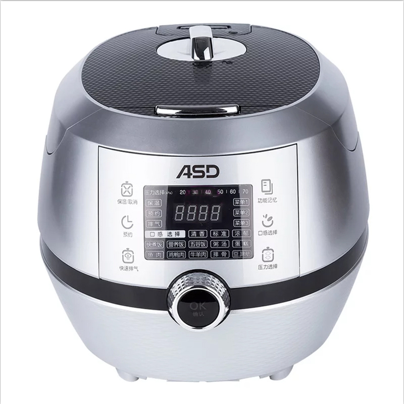 爱仕达5L电压力锅AP-F50E103 聚能晶钢釜 大面板触控