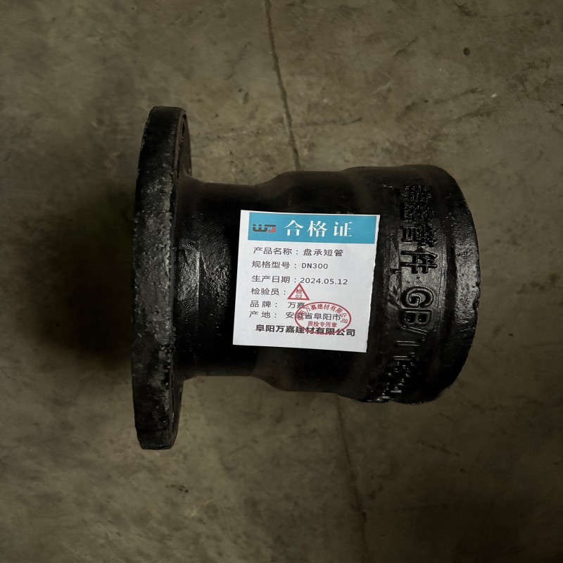 WJ 盘承短管 DN300个高清大图