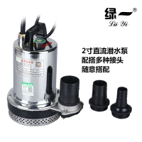 绿一(Lvyi)直流水泵家用12V自吸水泵抽水泵微型不锈钢潜水泵农用抽水机 12V(120瓦)3米不带配件