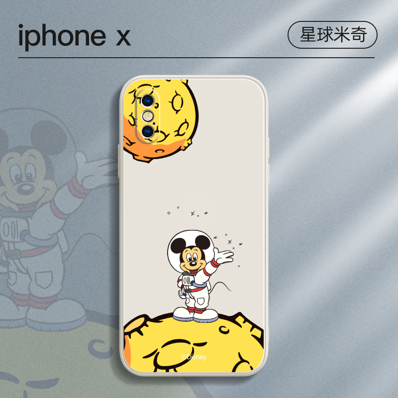 艾思度迪士尼苹果x手机壳限量版卡通防摔iPhonexr情侣硅胶xmsx