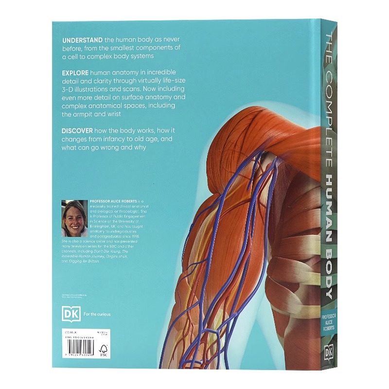 [正版]DK完整的人体权威的视觉指南 英文原版 The Complete Human Body The Definit高清大图