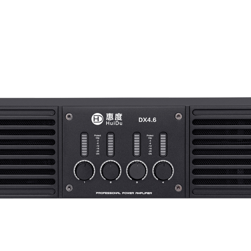 惠度(HuiDu)DX4.6专业四通道600W*4数字纯后级功放(销售单位:台)高清大图
