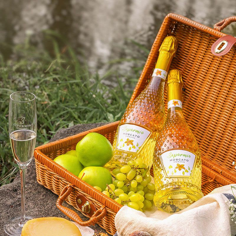 意美斯 起泡葡萄酒750ml 意大利莫斯卡托甜高泡香槟塔用酒图片