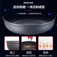苏泊尔（SUPOR)星星石健康不粘煎锅PJ28W3 不粘无烟平底炒菜锅煎锅 28cm