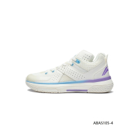 李宁全城5篮球鞋男士韦德运动鞋子低帮实战球鞋男鞋(x6s) c-米白色 44