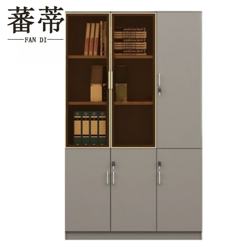 蕃蒂书柜储物柜高清大图