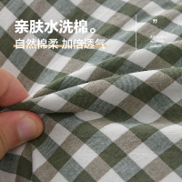 南极人(NanJiren) 全棉荞麦枕头纯棉水洗棉枕芯护颈椎助睡眠家用一对纯荞麦皮枕头芯宿舍学生单人男