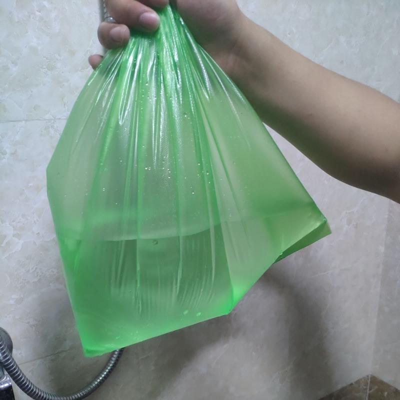 绿色45*50cm [50只] 加厚款 加厚厨房专用垃圾袋干湿厨余分类绿色社区发放手提背心家用绿色