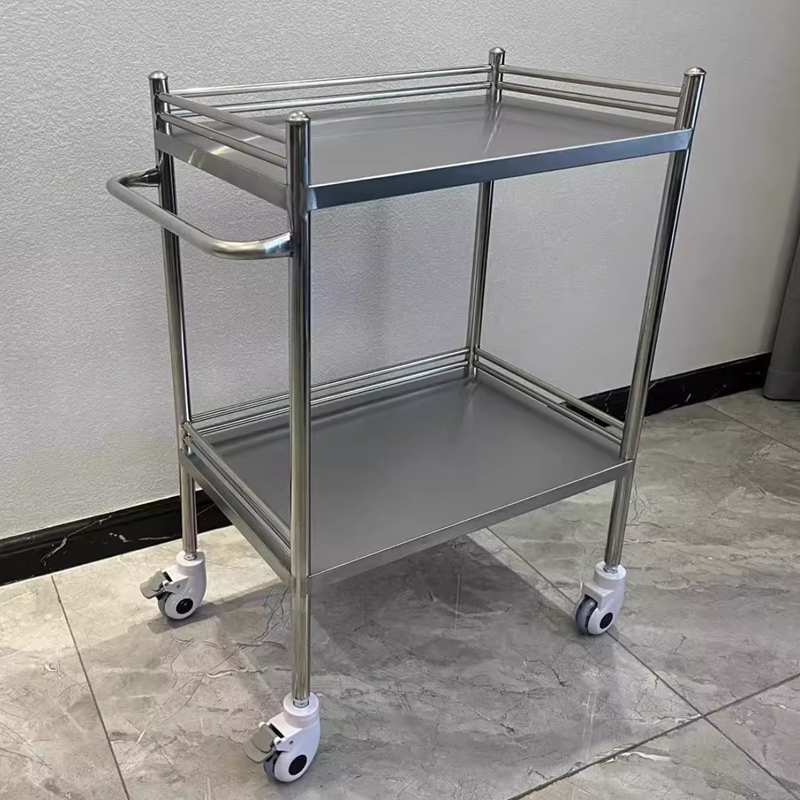 艾勒特工业 不锈钢双层推车(可定做)/ ALT-DZTC /个高清大图