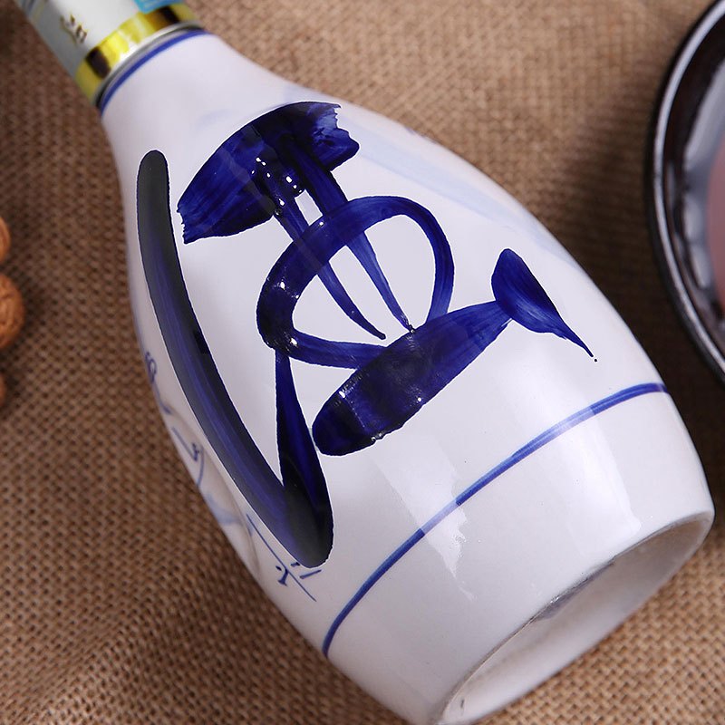 山西汾酒产地 小兰花白酒 53度清香型白酒 整箱500ml4瓶装