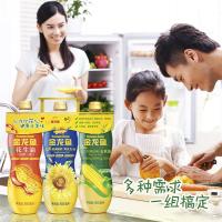 （厂家直营店）金龙鱼健康美味三联装 900ML*3(阳光葵花籽油、特香花生油、植物甾醇玉米油）客户