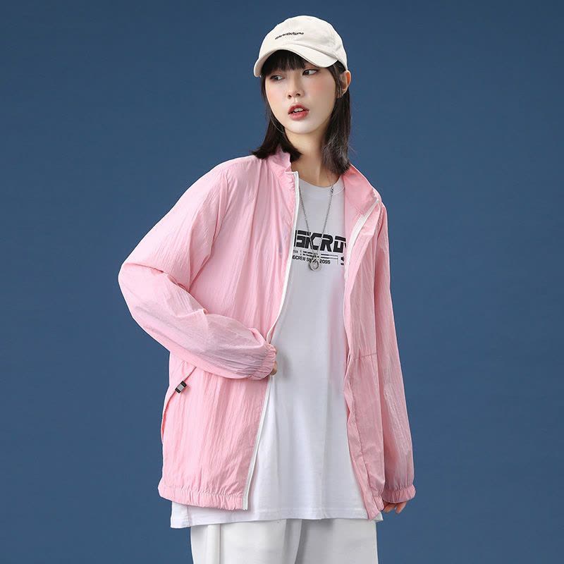 真维斯防晒衣女2022新款夏季薄外套防紫外线长袖防晒服情侣防晒衫图片