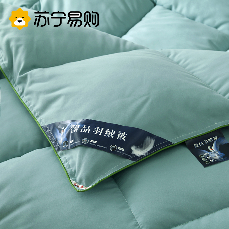 奂米羽绒被加厚保暖冬被芯绒酒店单双人被棉被春秋被子814-3