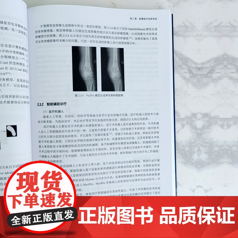 人工智能与智慧医疗 智慧医疗中的人工智能理论与算法原理 人工智能理论与方法 智慧医学应用案例 医工结合以及相关领域硕士生高清大图