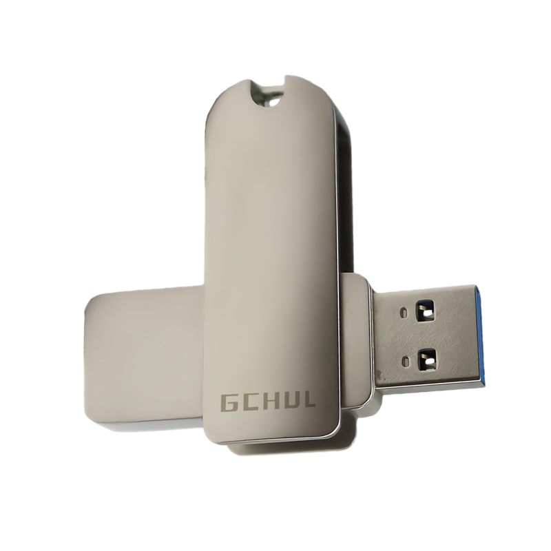 杰储(GCHUL) U100 深空系列 512G USB3.2 超高速固态闪存U盘/优盘 (计价单位:个) 银色高清大图