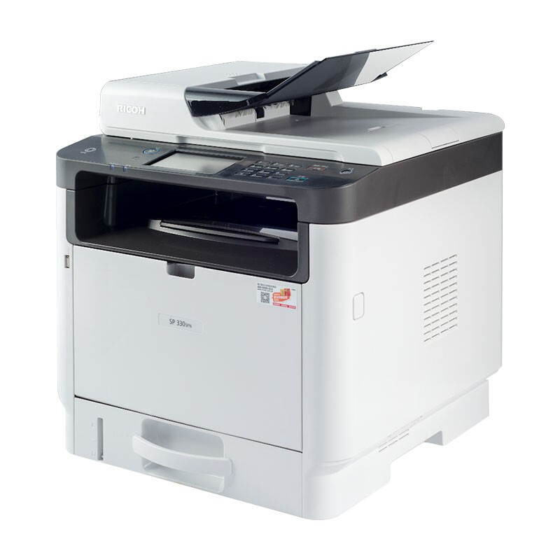 理光(RICOH) SP 330SN商用办公A4黑白激光打印机打印复印扫描