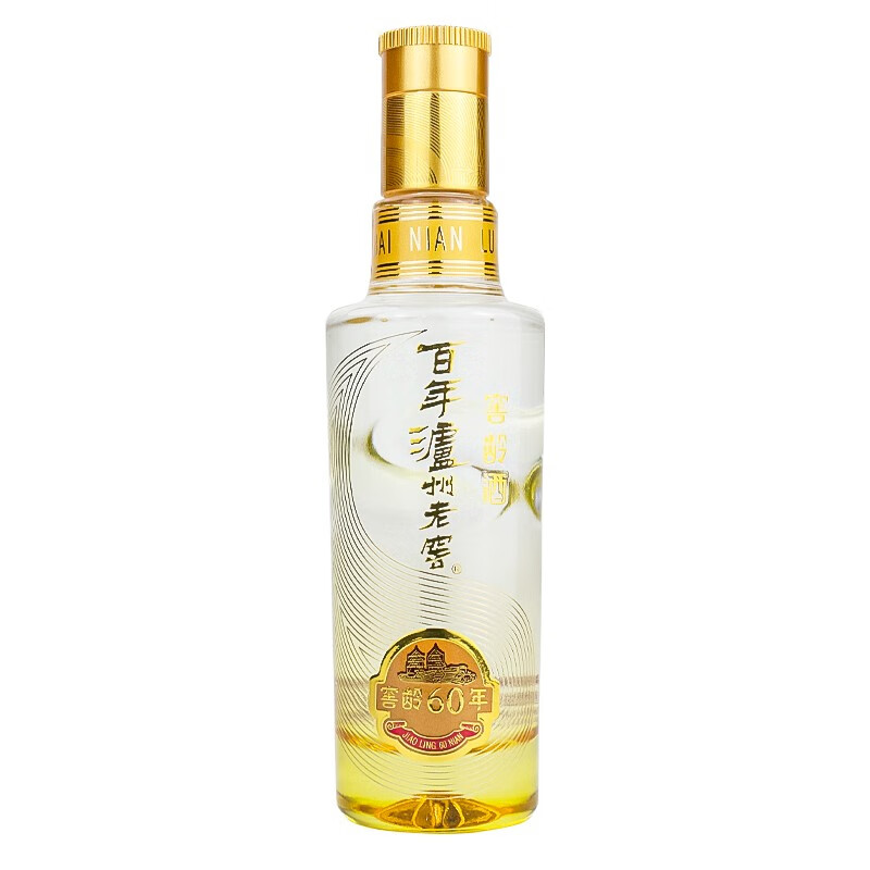 泸州老窖 窖龄60年 小酒版 125ml*1瓶 52度 浓香型白酒高清大图