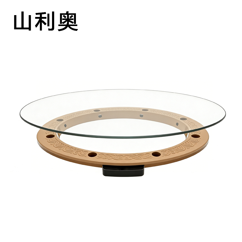 山利奥 电动玻璃转盘 直径80cm 个