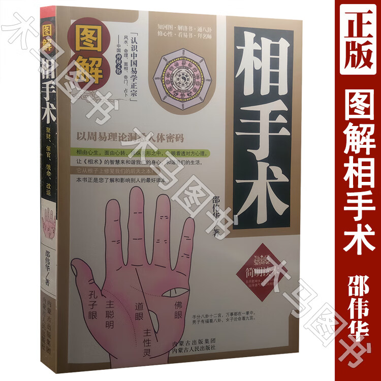 图解相面术相手术相五官 手相面相学全书全套3册精修版麻衣神相书籍邵伟华图解大全 古代现代相术简高清大图