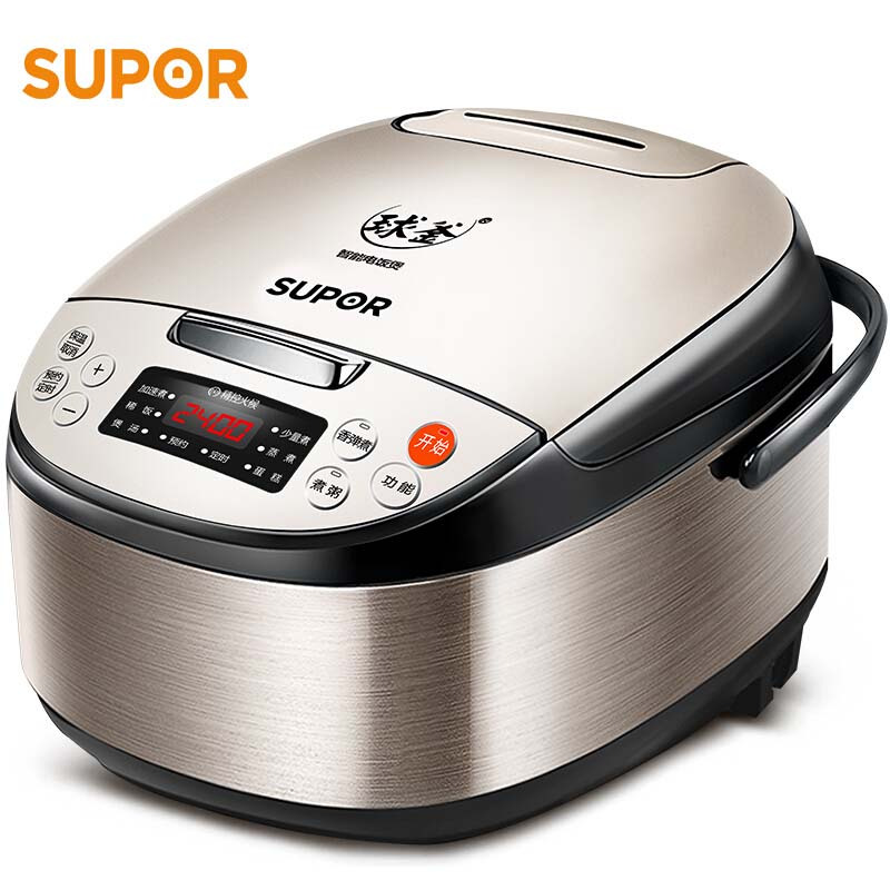 苏泊尔(SUPOR)电饭煲电饭锅4L容量球釜内胆金属拉丝机身CFXB40FC9033Q-75